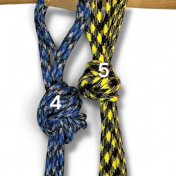 Custom Handmade Strong 55” Paracord Replacement Shoelaces for 8-10 eyelet boots - Picture 4 of 7